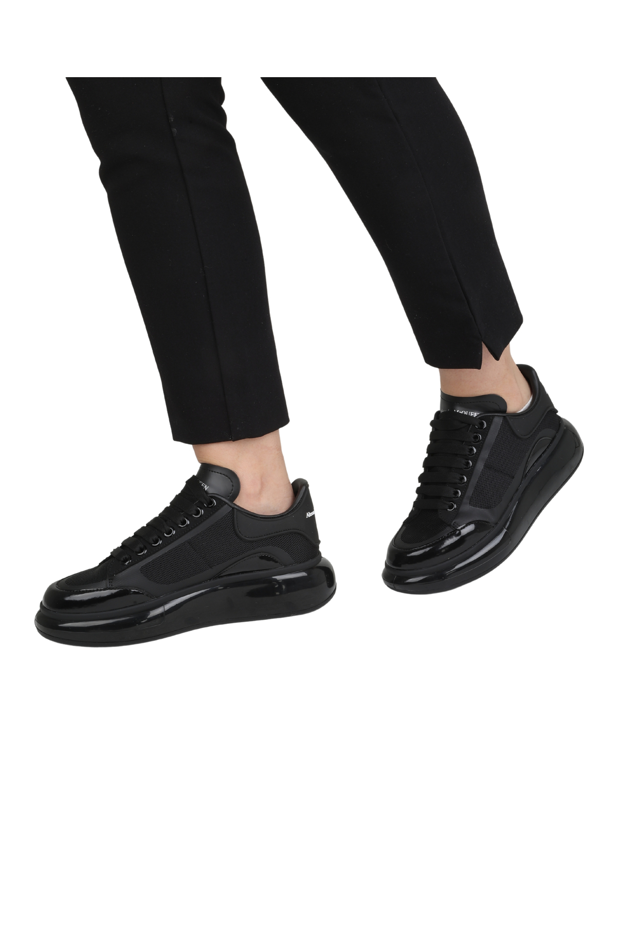 FAVORİSPOR Şeffaf Taban Klasik Unisex Ayakkabı Alexander Mcqueen Ithal görsel 2