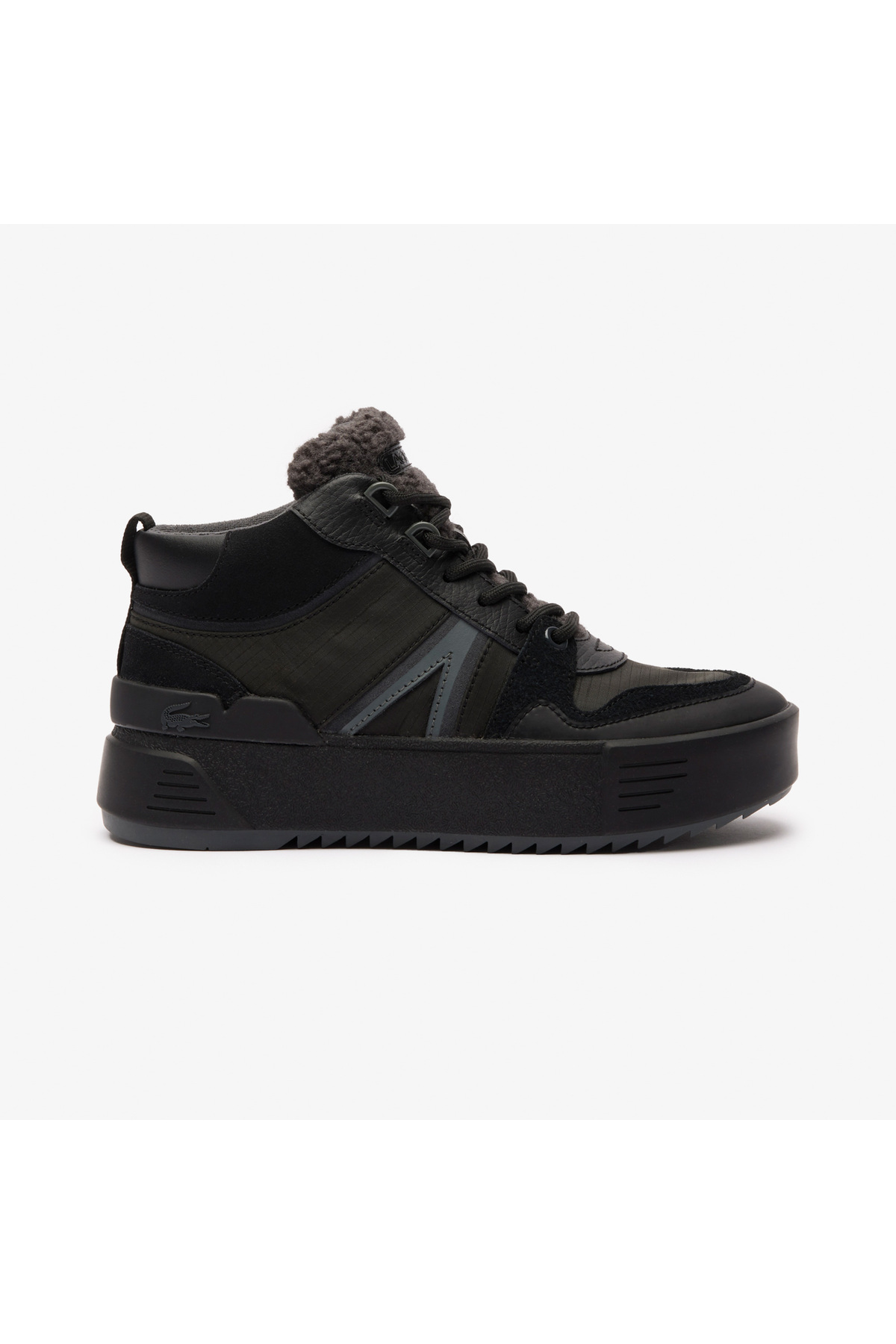 Lacoste L002 Winter Mid Kadın Siyah Bot