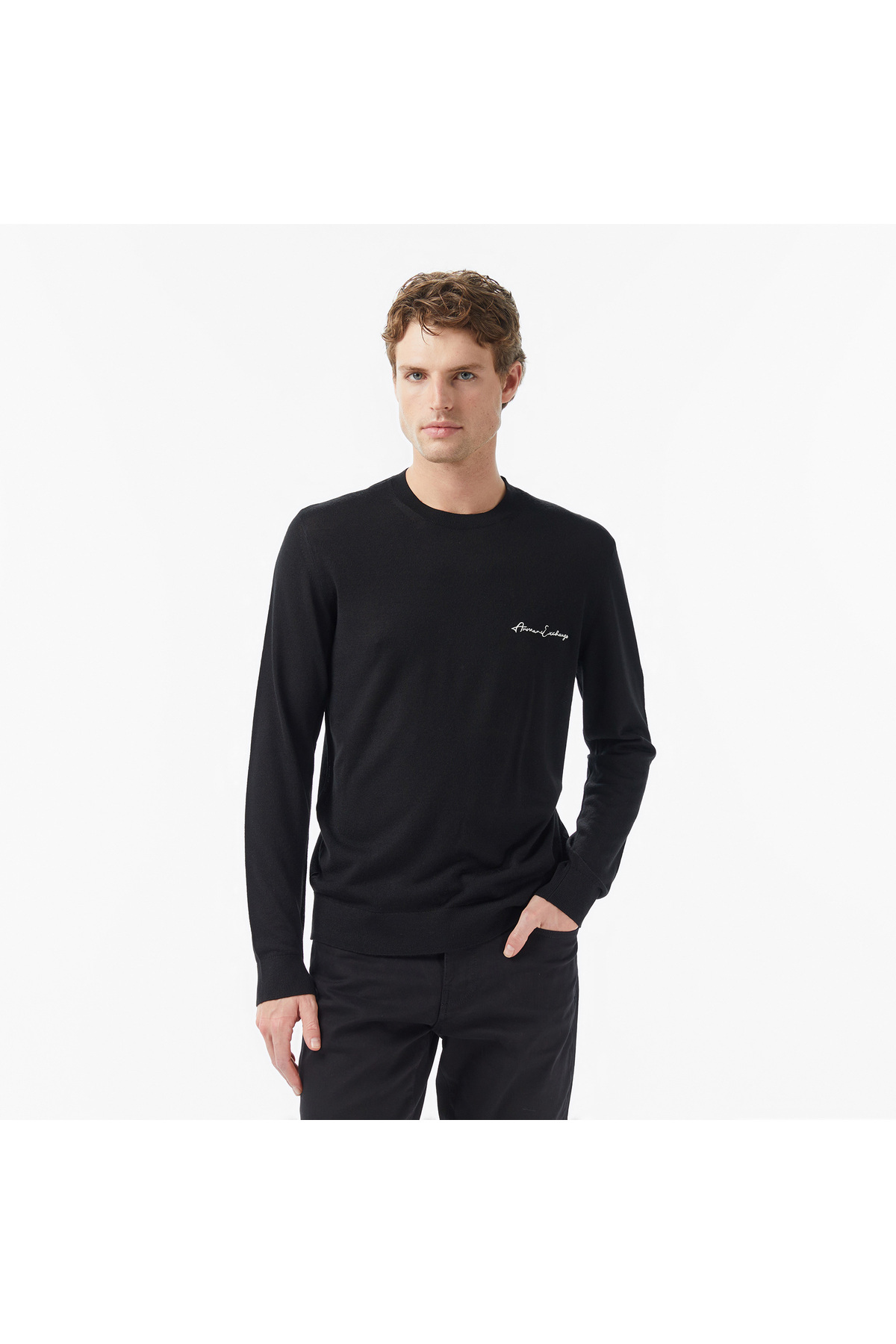 سویشرت مشکی مردانه آرمانی اکسچنج سویشرت Armani Exchange