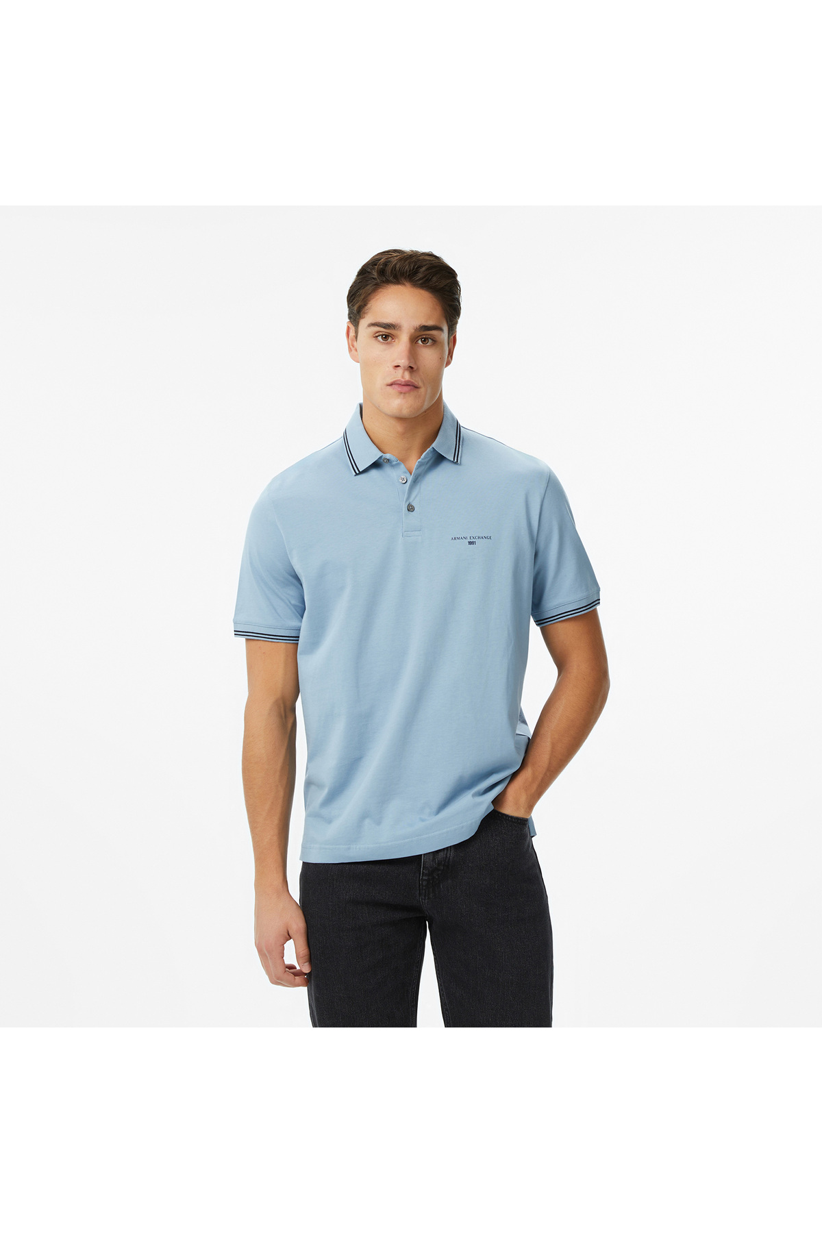 پولو جین مردانه آرمانی اکسچنج پولوشرت Armani Exchange