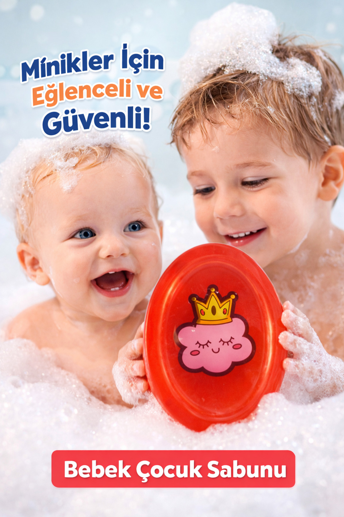 Seay Bebek Çocuk Sabunu / Güvenli ve Eğlenceli Banyo Deneyimi / Nazik Bakım Sabunu+F5 — 869856423692