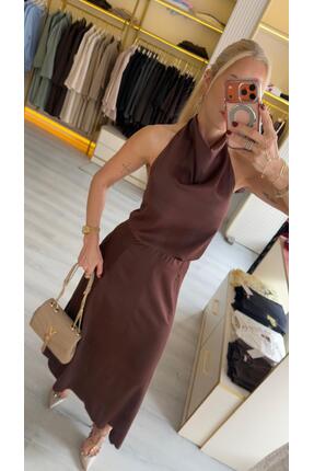 H&H COLLECTION SATEN ETEK BLUZ TAKIM