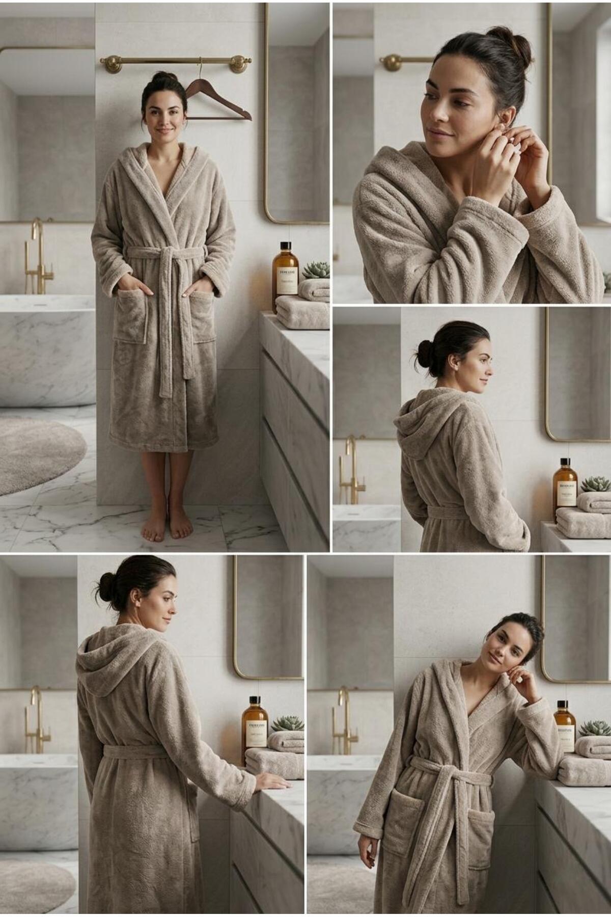 Premium Triga Bathrobe - Extra Soft and Fast Absorbing Bathrobe