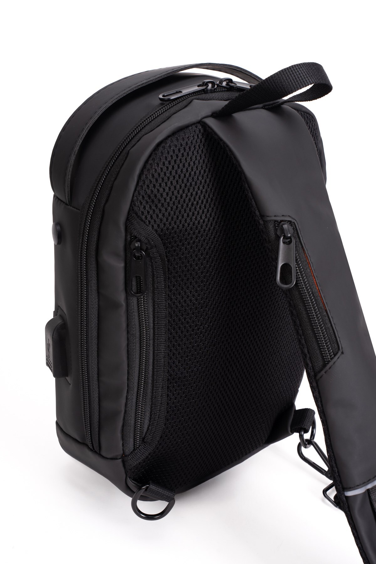 Newish Erkek Şifreli Kilitli Su Geçirmez Sling Bag 404 Çapraz Omuz Ve Sırt Çantası görsel 6