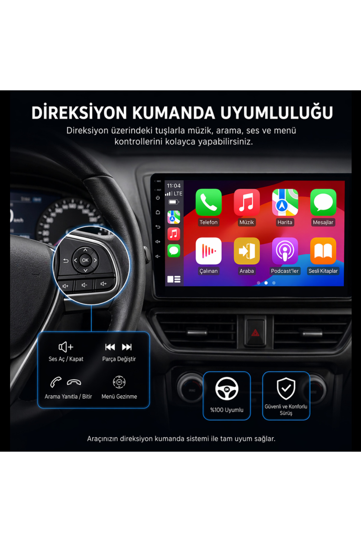 OEM SEAT Leon (2015-2018) Android Araç Multimedya Sistemi | 4