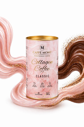 CAFFEMONT COLLAGEN COFFEE CLASSIC (KAHVELİ) - 20 SERVIS - 300 GR
