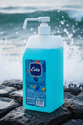Evin Okyanus Kolonyası 1 Litre 70° Sprey Başlıklı