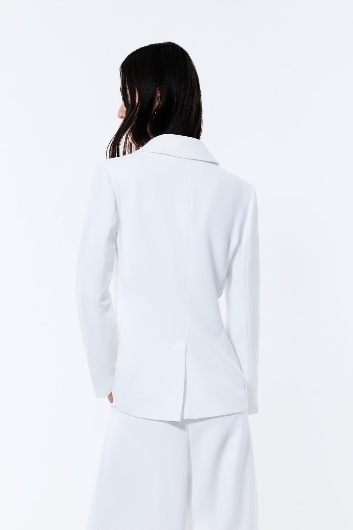 LEFTIES  Vücuda oturan blazer - Görsel 4