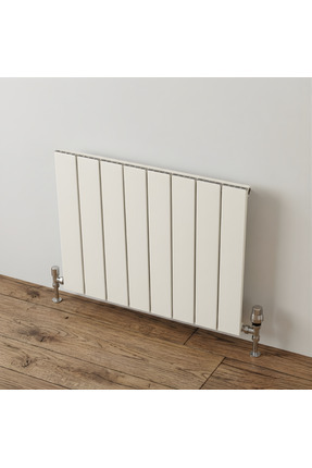 Aeon Radyatör Hestia Alüminyum Radyatör 60cm x 72 (8 Dilim) Kırık Beyaz