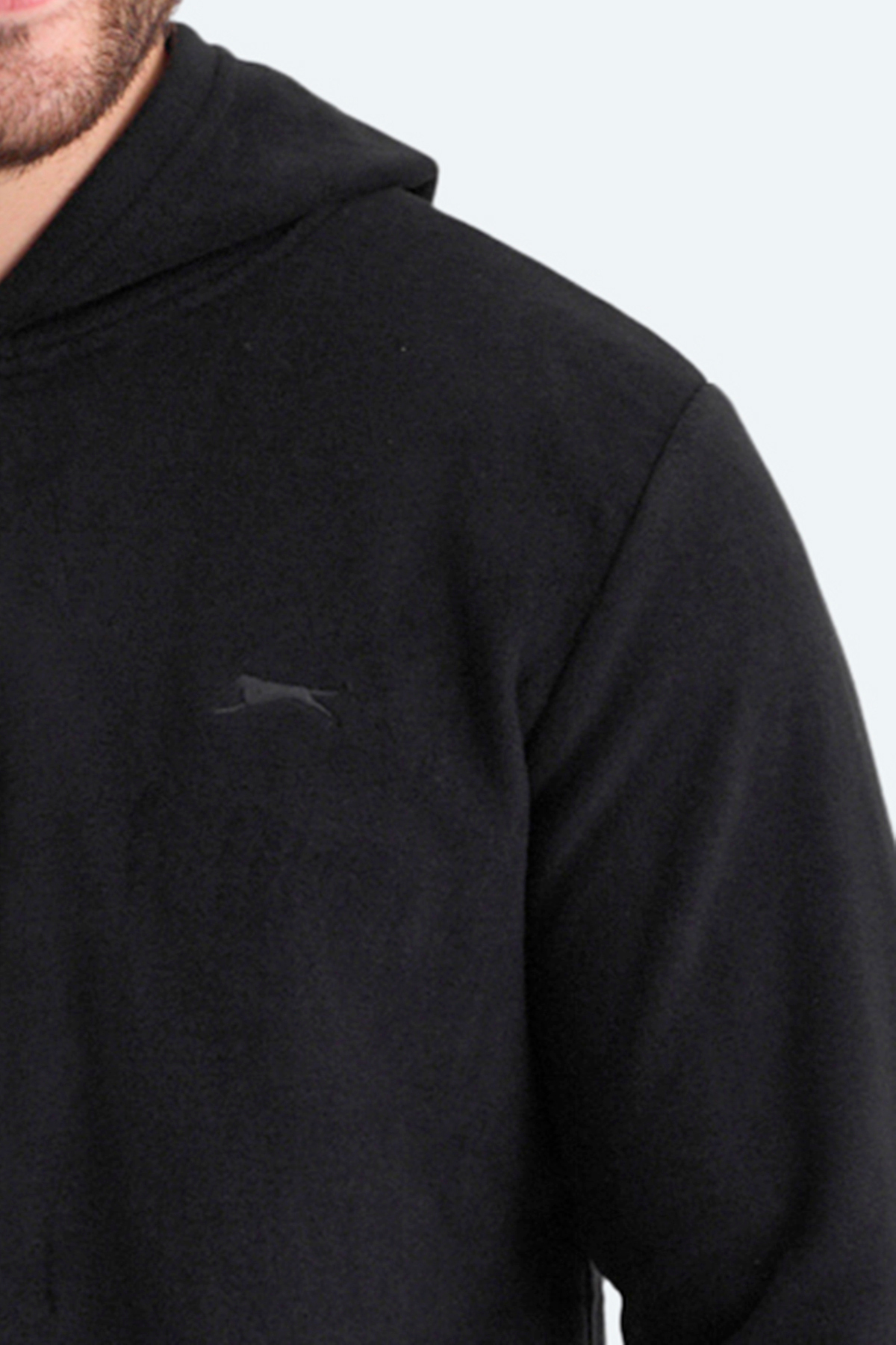 Slazenger SAMSON 2 li set Erkek Fermuarlı Kapüşonlu Cepli Sweatshırt görsel 8
