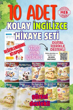 newstep publishing ilkokul ingilizce Hikaye Seti 10 Kitap + Dijital içerik St...