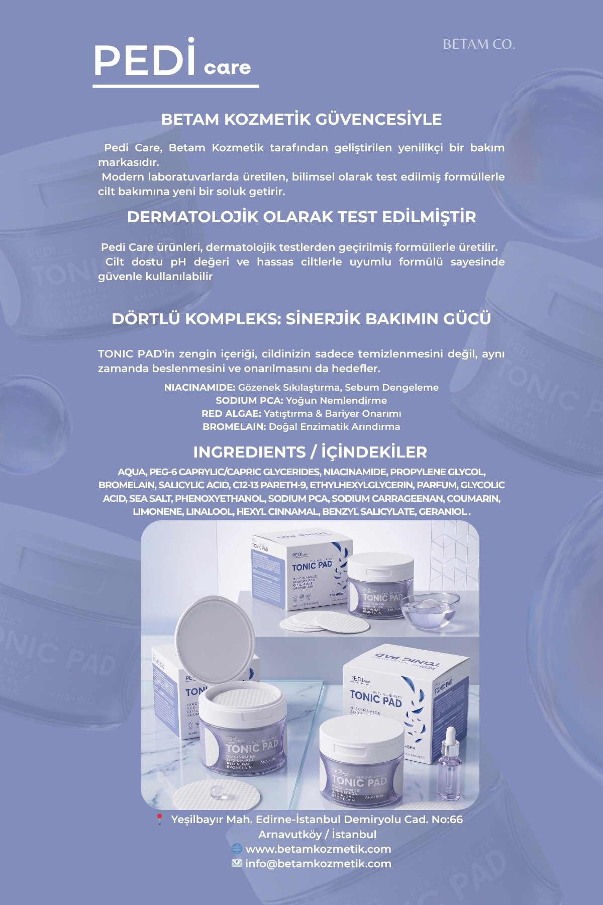 Care AHA+BHA Cilt Temizleyici Tonik Ped — تصویر 4 از 5