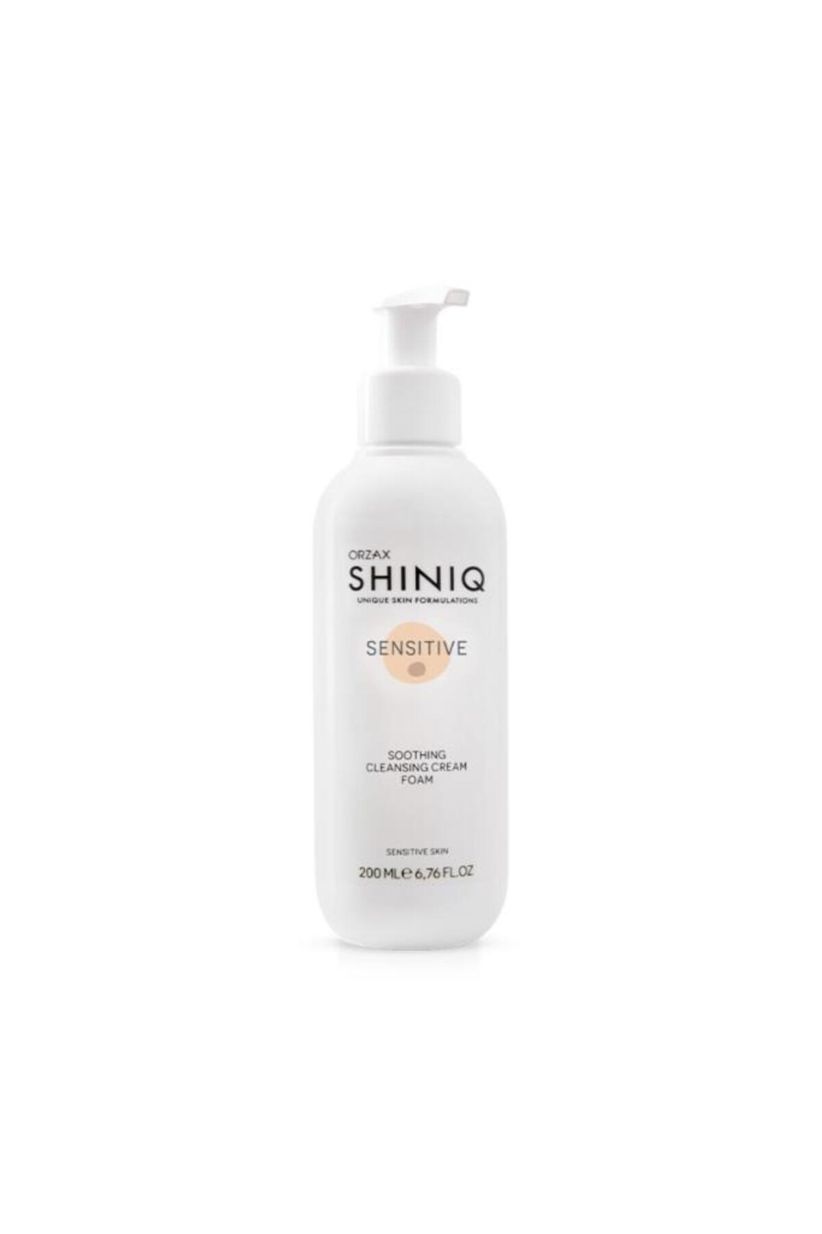 SHINIQ Orzax Sensitive Soothing Cleansing Cream Foam 200 Ml - Fiyatı
