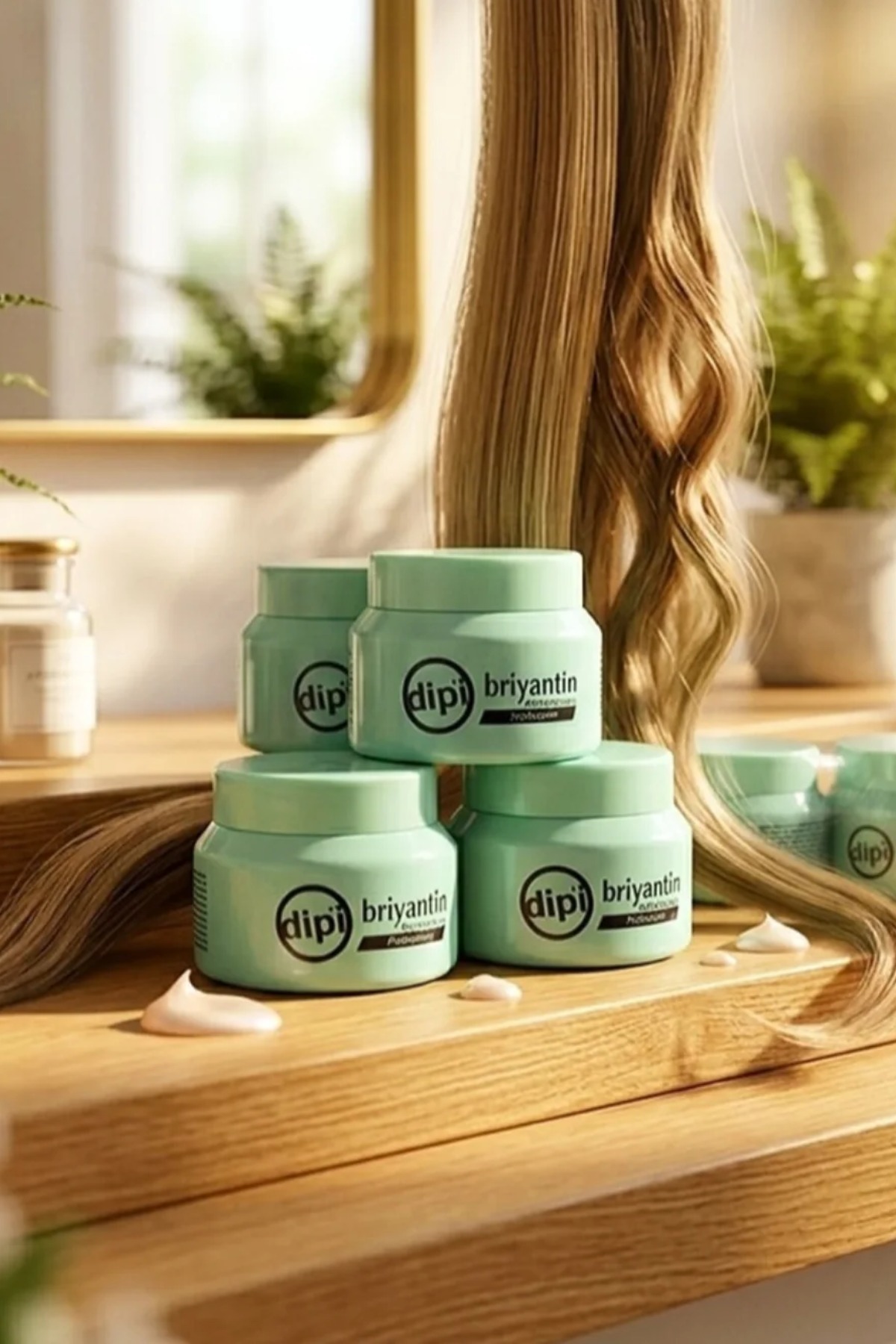کرم حالت دهنده، نرم کننده و براق کننده مو Dipi Brilliantine، 150 میلی لیتر، 1 عدد — MRYM-1158 — تصویر 6 از 8