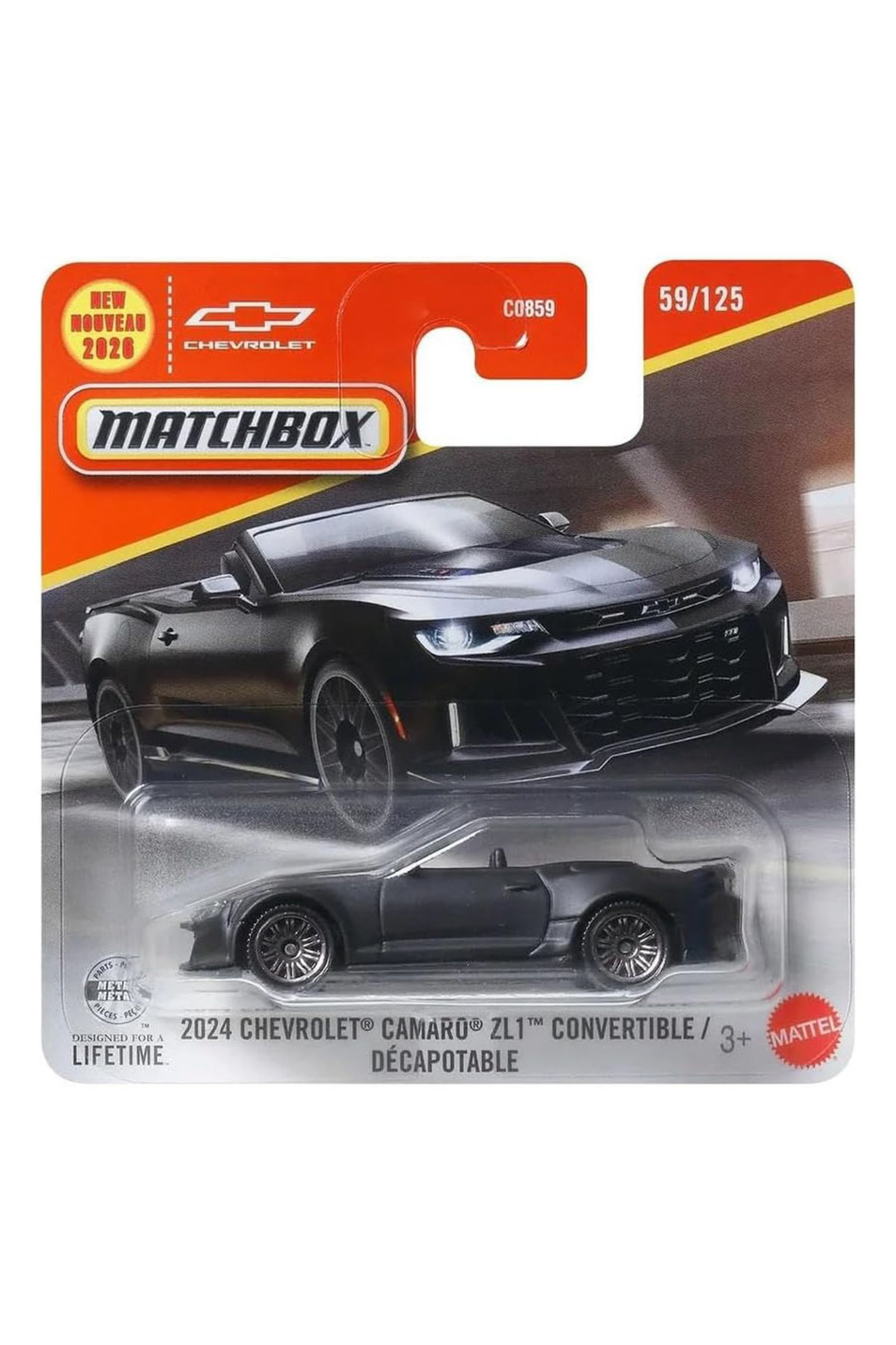 HOT WHEELS Matchbox 2024 Chevrolet Camaro ZL-1 Convertible - Mat
