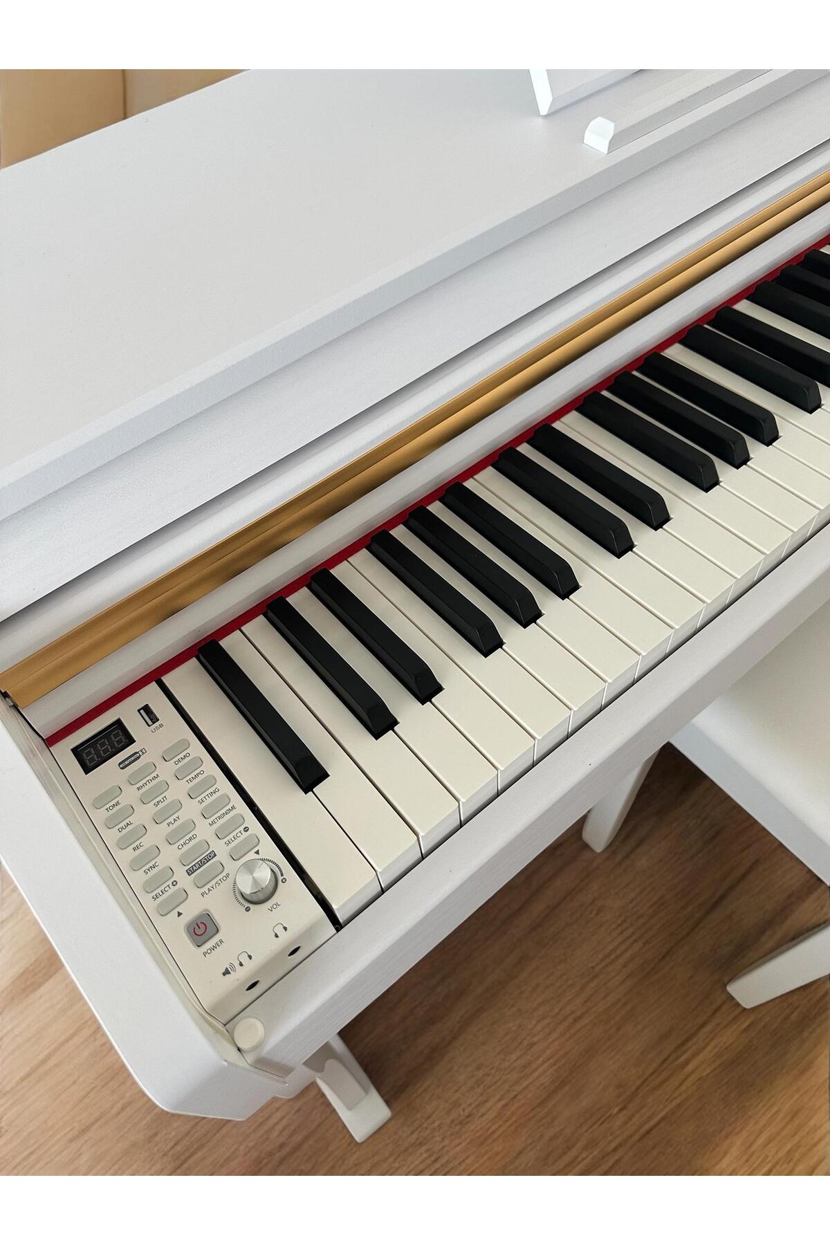 KÖHNER MARCİA MK-900 WH Dijital Konsol Piyano BEYAZ, Bluetooth