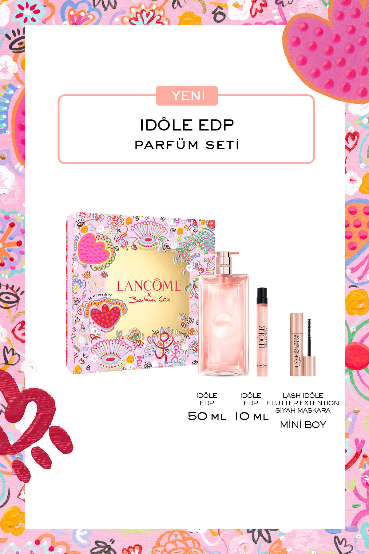 Lancome Idôle Edp Parfüm Seti 3614274787573 - Fiyatı, Yorumları