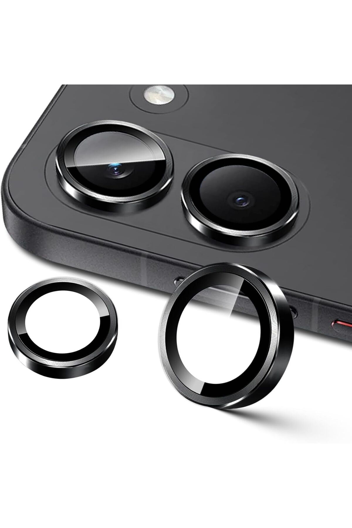 Poco X8 Pro Compatible Camera Protector Shockproof Scratch Resistant Color Camera Lens Protector