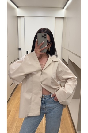 Eliz design Oversize Poplin Gömlek