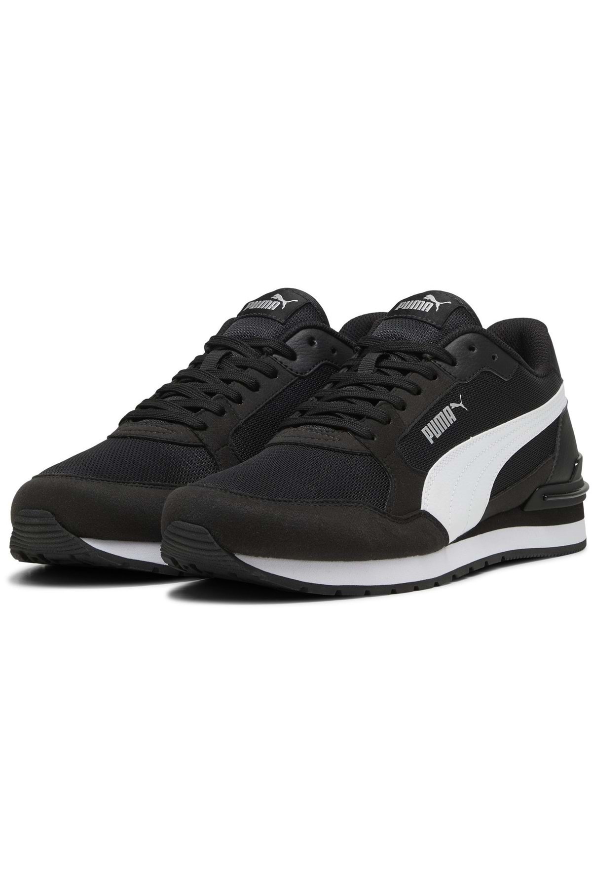 Puma  St Runner V4 Mesh 399666 Unisex Spor Ayakkabı SİYAH-BEYAZ - Görsel 2