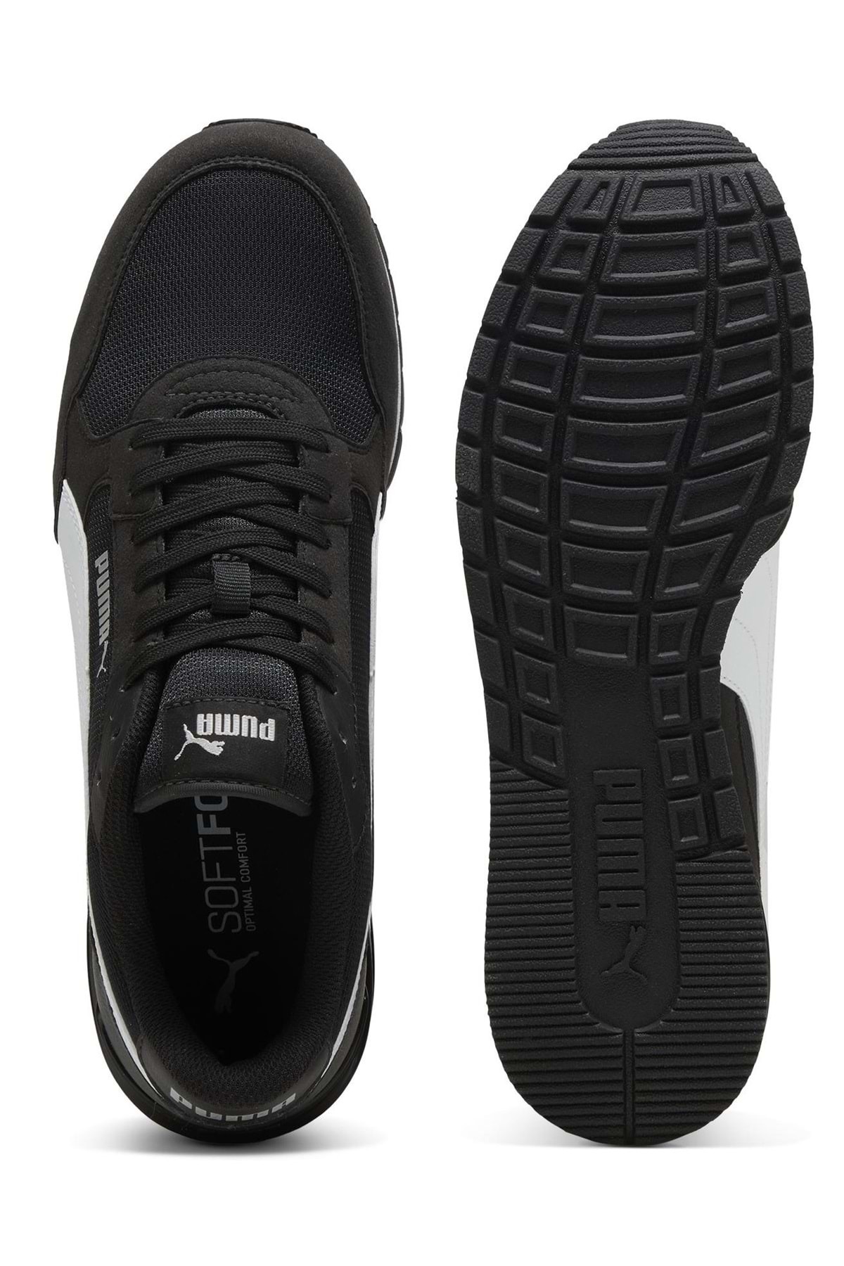 Puma  St Runner V4 Mesh 399666 Unisex Spor Ayakkabı SİYAH-BEYAZ - Görsel 8
