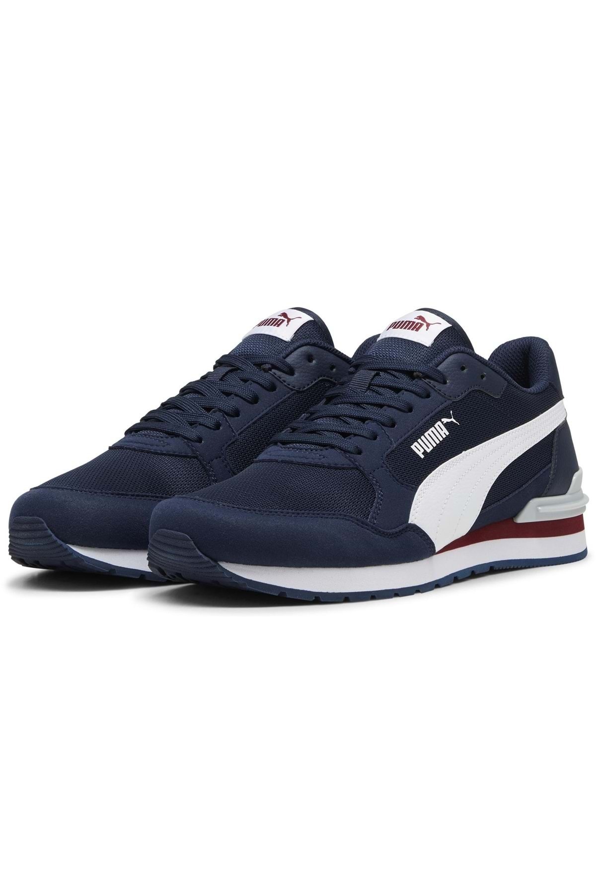 Puma  St Runner V4 Mesh Erkek Mavi Sneaker Ayakkabı - Görsel 2