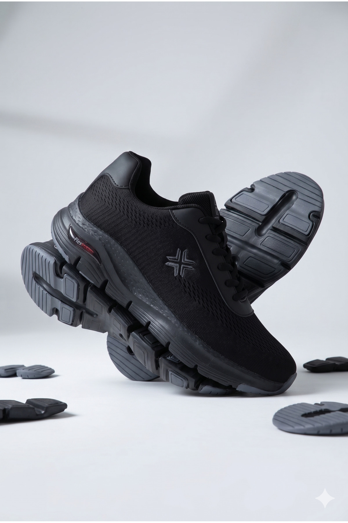 Buck4321 Tımar Flex Foam Hafızalı İç Taban Erkek Spor Ayakkabı — مشکی BUCK4321XL-001 — تصویر 7 از 8