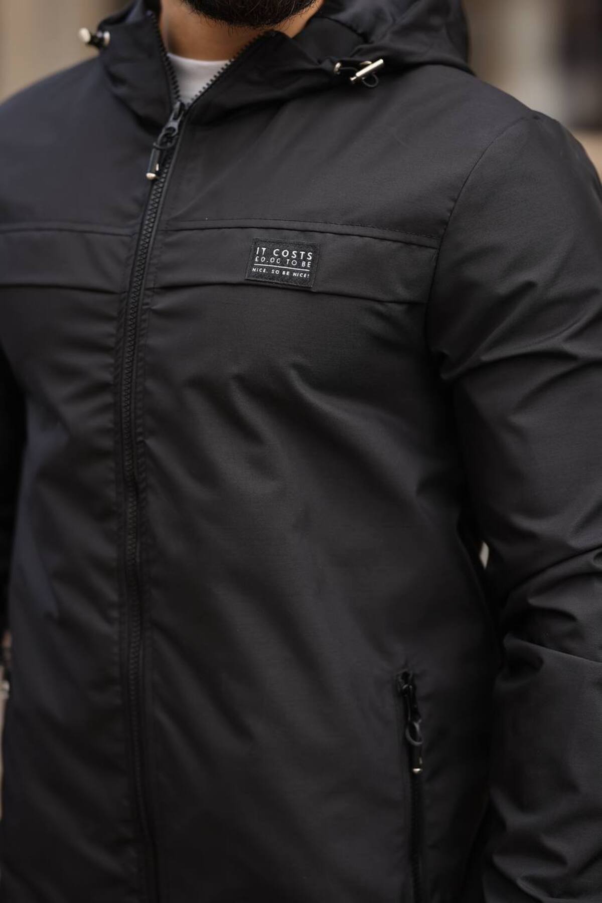 S&M CLOTHİNG  YENİ SEZON ERKEK SU GEÇİRMEZ MEVSİMLİK YAĞMURLUK - Görsel 2