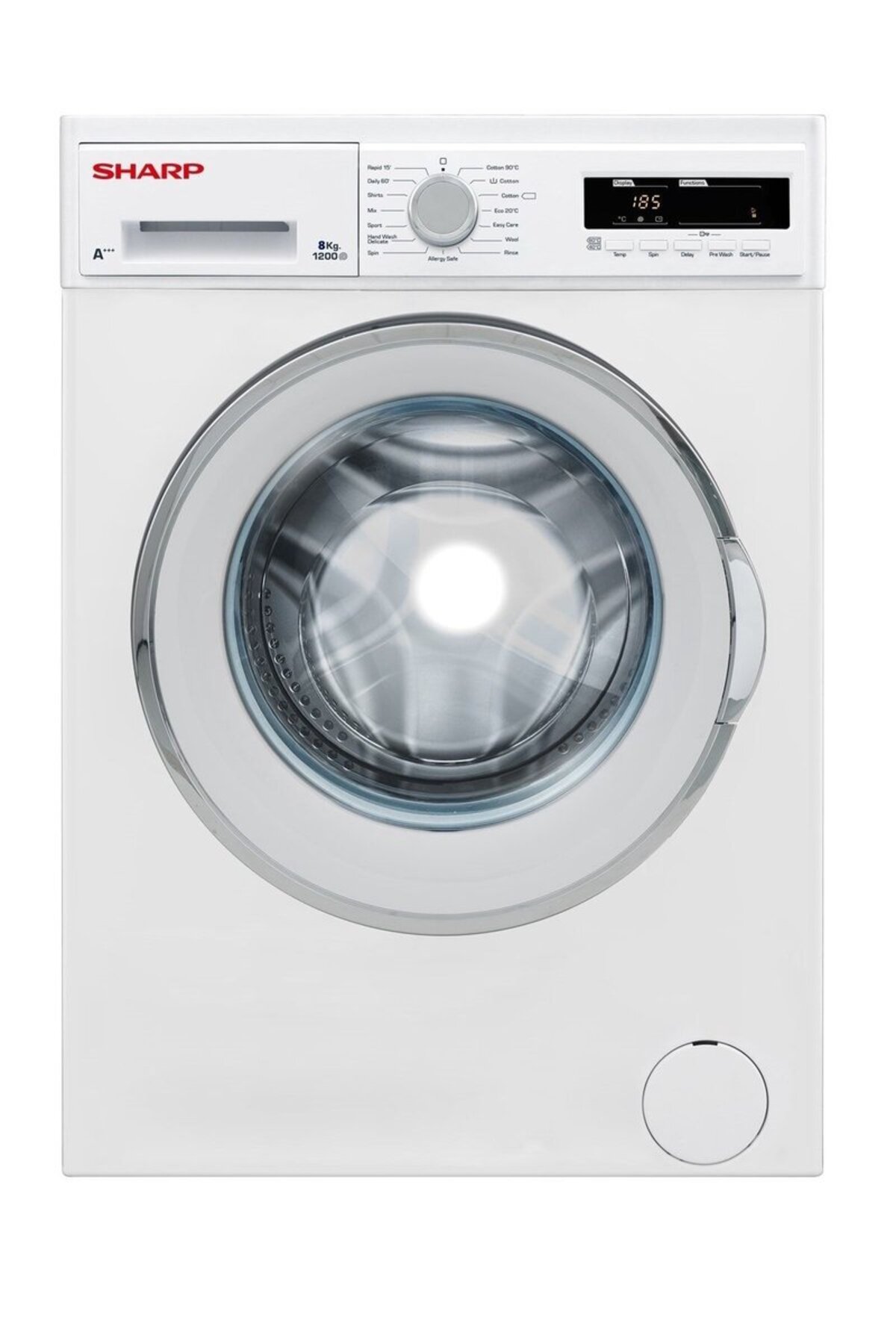 Sharp 8kg 1200d/d A Çamaşır Makinası