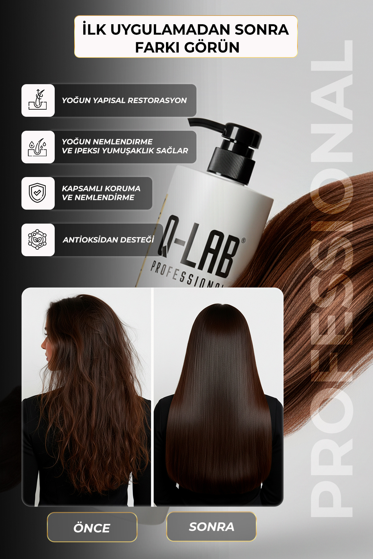 Brezilya Fönü Keratini 1000 Ml. - Keratin Laboratories. Qlab — Q-Lab Florida — تصویر 2 از 8