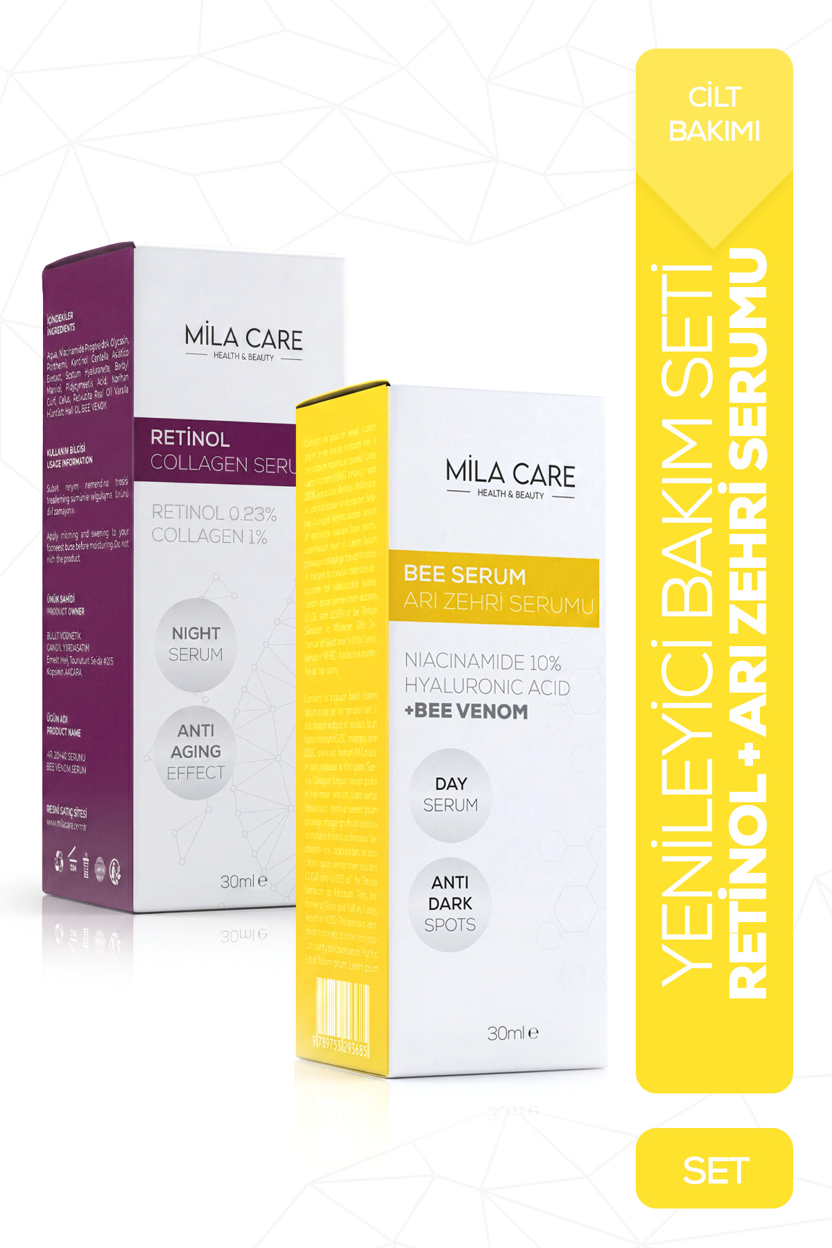 Mila Care Health&Beauty Yenileyici Bakım Seti - Fiyatı, Yorumları