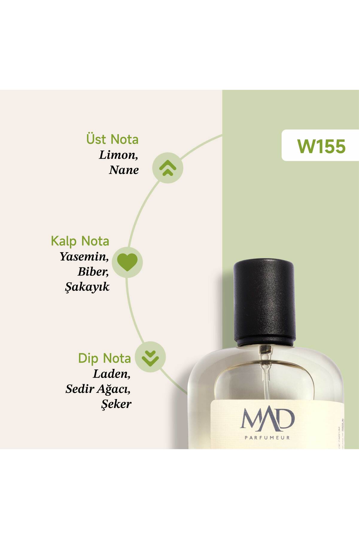عطر زنانه مد W155 سلیکتیو 100 میلی لیتر