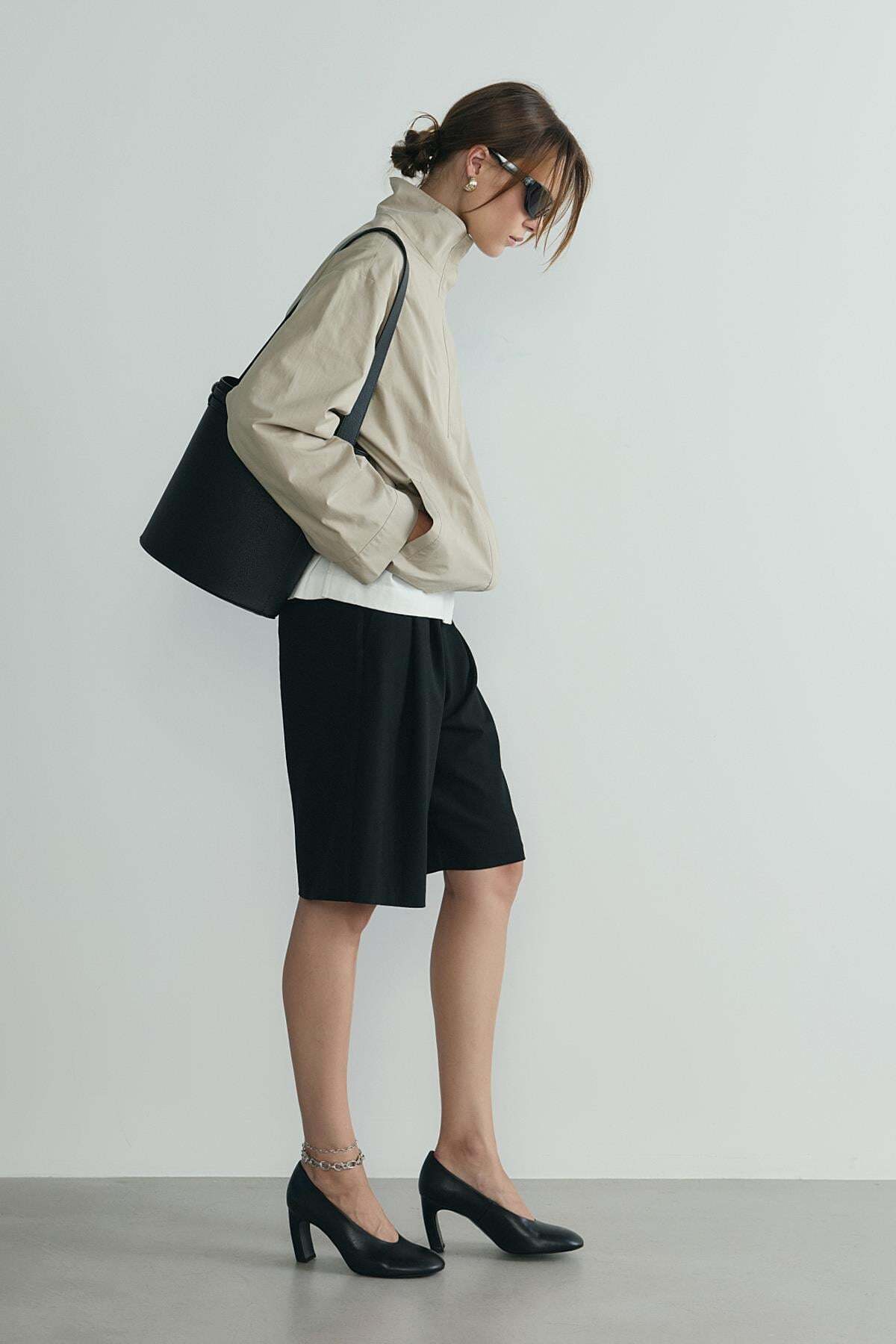 Suud Collection Taş Cavie Bomber Ceket görsel 8