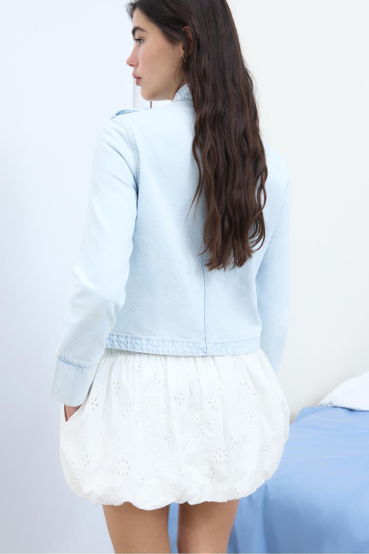 Stradivarius  Militer blazer - Görsel 5