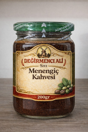 Değirmenci Ali Sıvı Menengiç Kahvesi 200 gr | Kafeinsiz | Geleneksel Lezzet |...