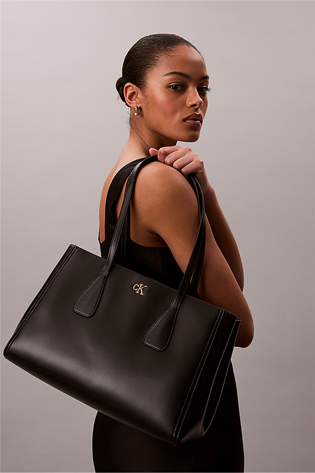 کیف دوشی زنانه CK مدل Medium Work Tote