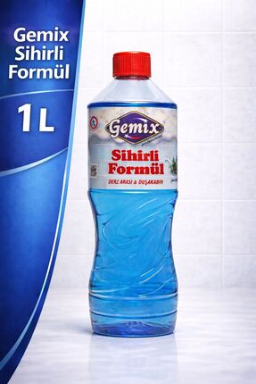 GEMİX Sihirli Formül Derz & Banyo Duşakabin Fayans Arası Temizleyici 1 Lit– K...
