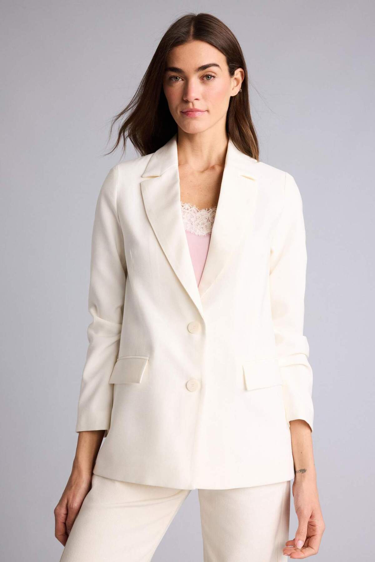 Defacto  Oversıze Blazer Ceket Z8276AZ26SM - Görsel 5