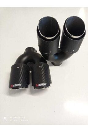 Genel Markalar Üniversal Egzoz Ucu 90mm Çiftli Sağ-sol (1 SET)