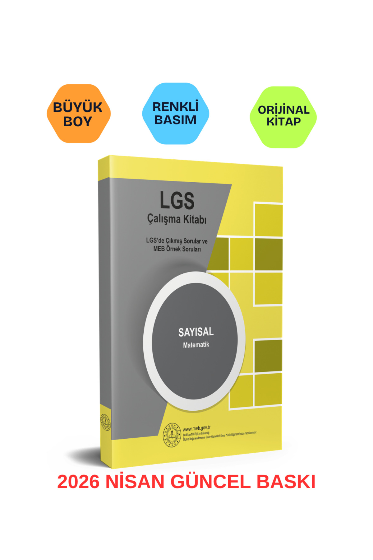 Kurul Yayıncılık 2026 8.Sınıf LGS Çıkmış Sorular ve MEB Örnek
