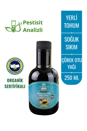 Noura Natural Organik Çörekotu Yağı 250 ML - %100 Saf - Yerli Tohum - Yüksek ...