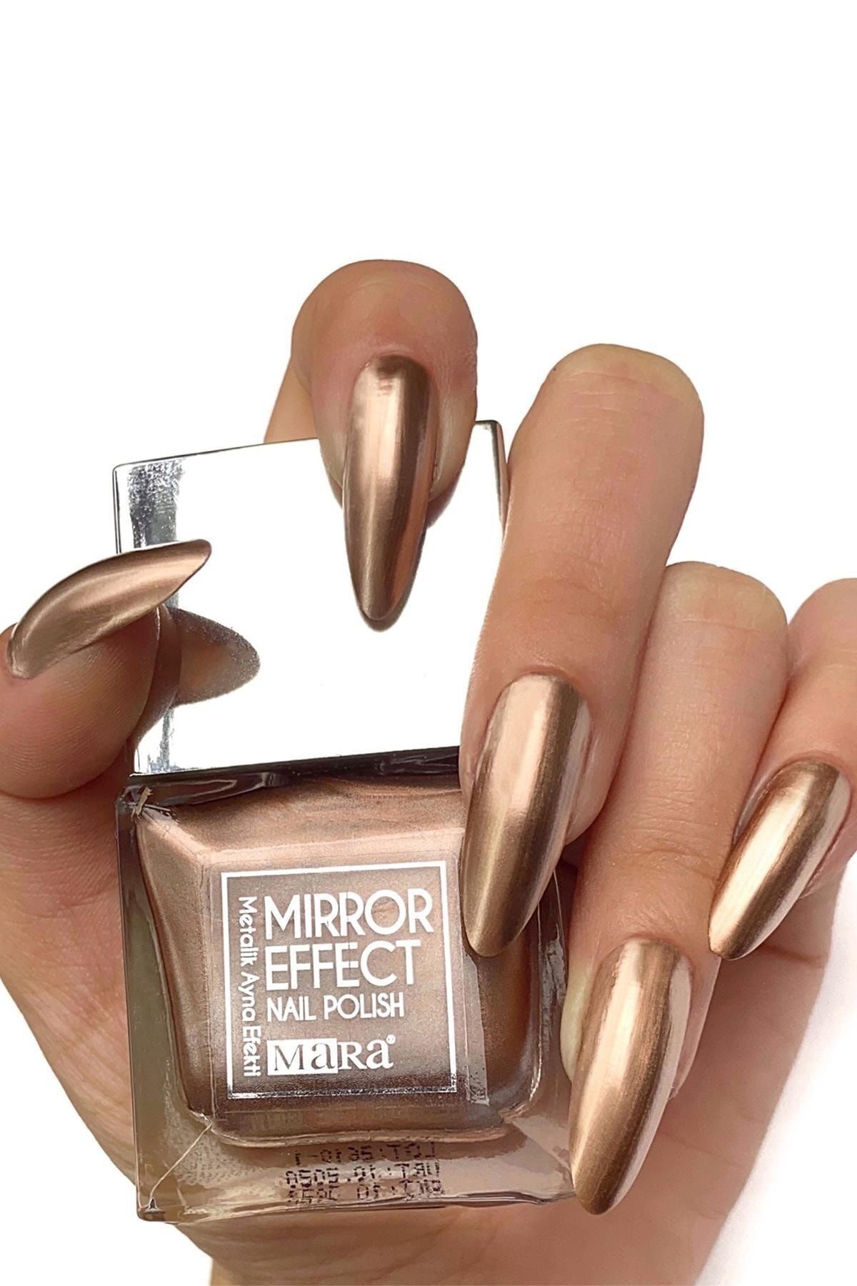 Mara Yeni Mirror Effect Nail Polish 15 ml - Bronze*48 - Fiyatı, Yorumları