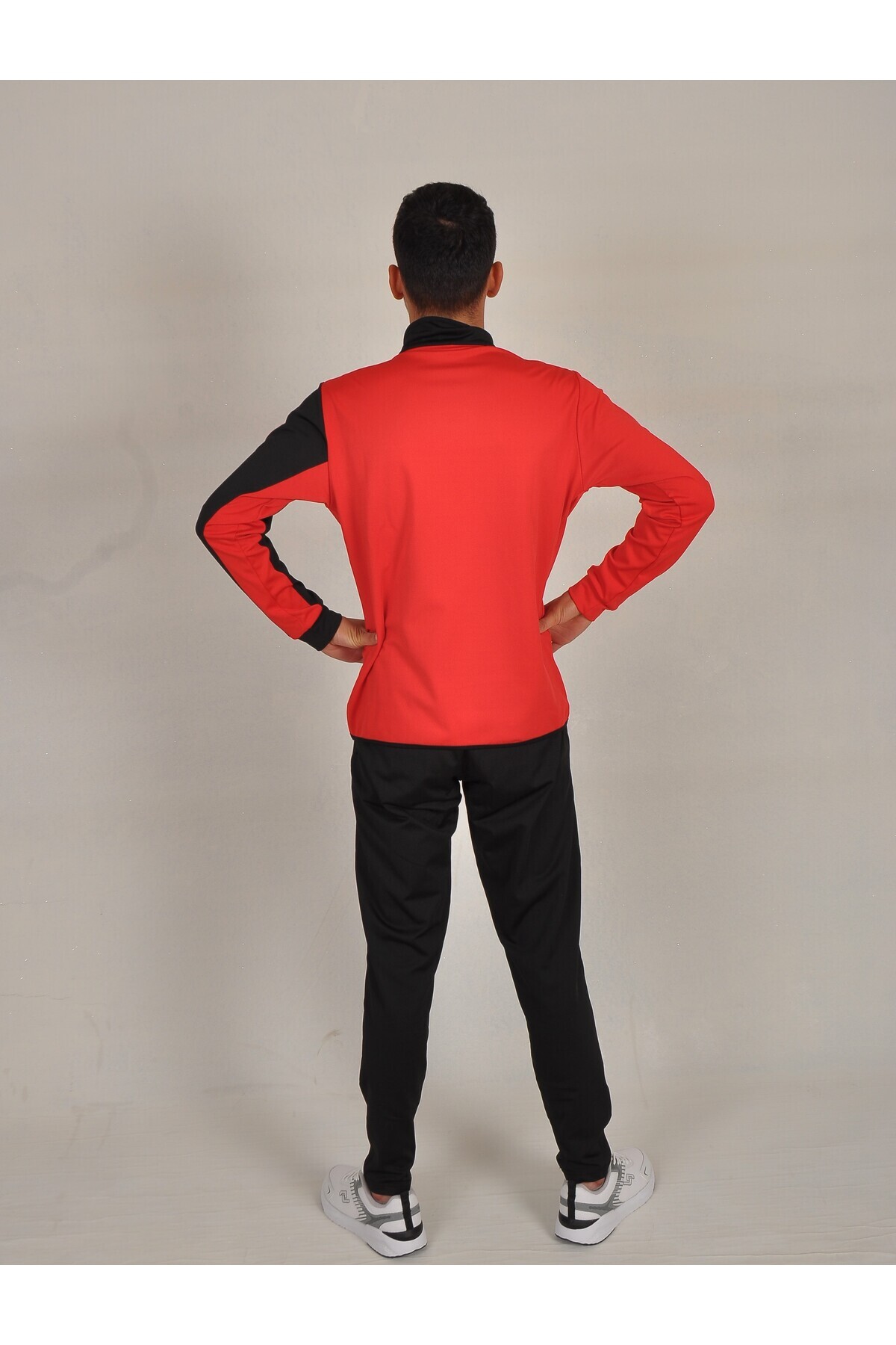 Solista II Hz PL Red-Black Junior Tracksuit Set R2235 — قرمز — تصویر 4 از 4