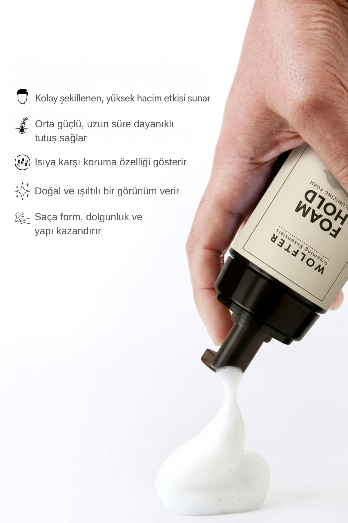 Foam Hold Köpük Wax — WLFTRFOAM — تصویر 4 از 5