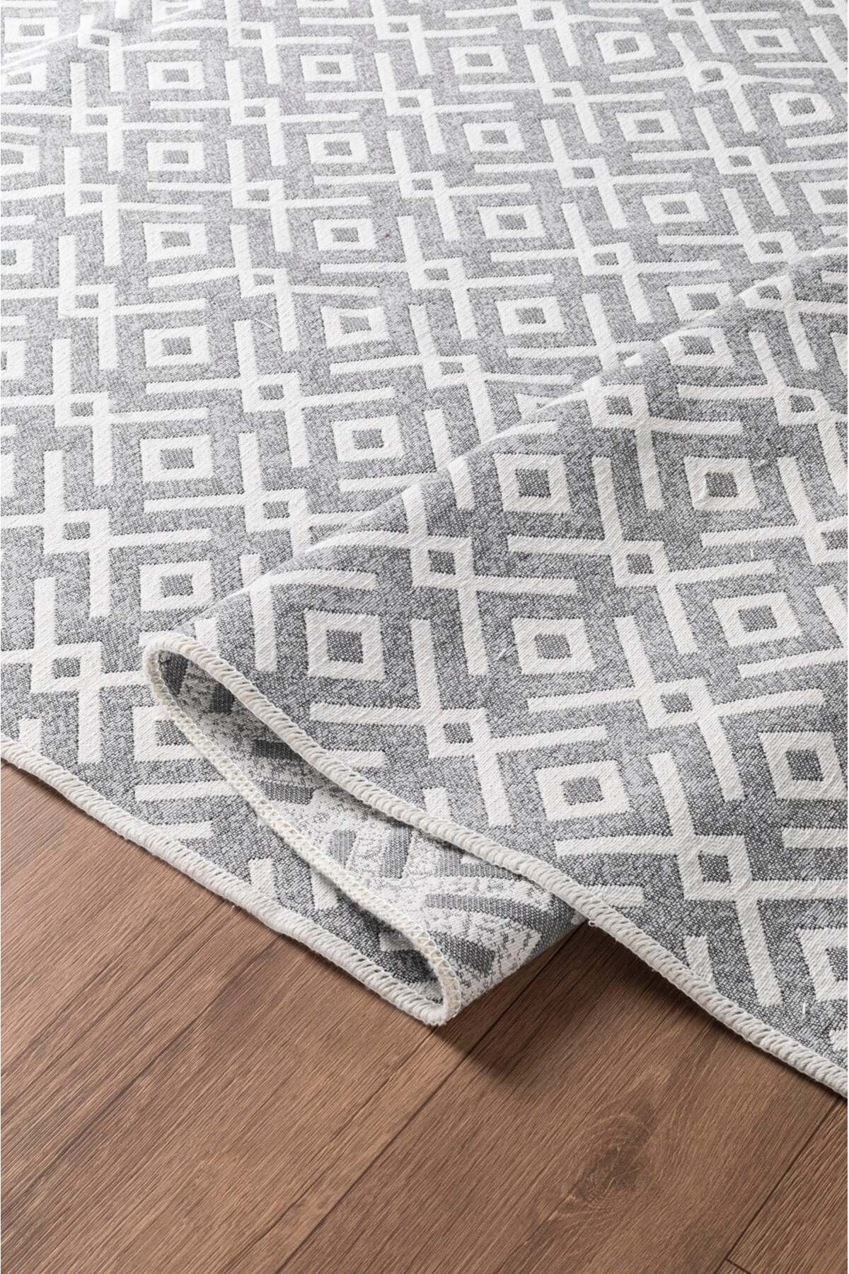Arya Vl Double Sided foldable washable high Quality Cotton Living Room Balcony Rug
