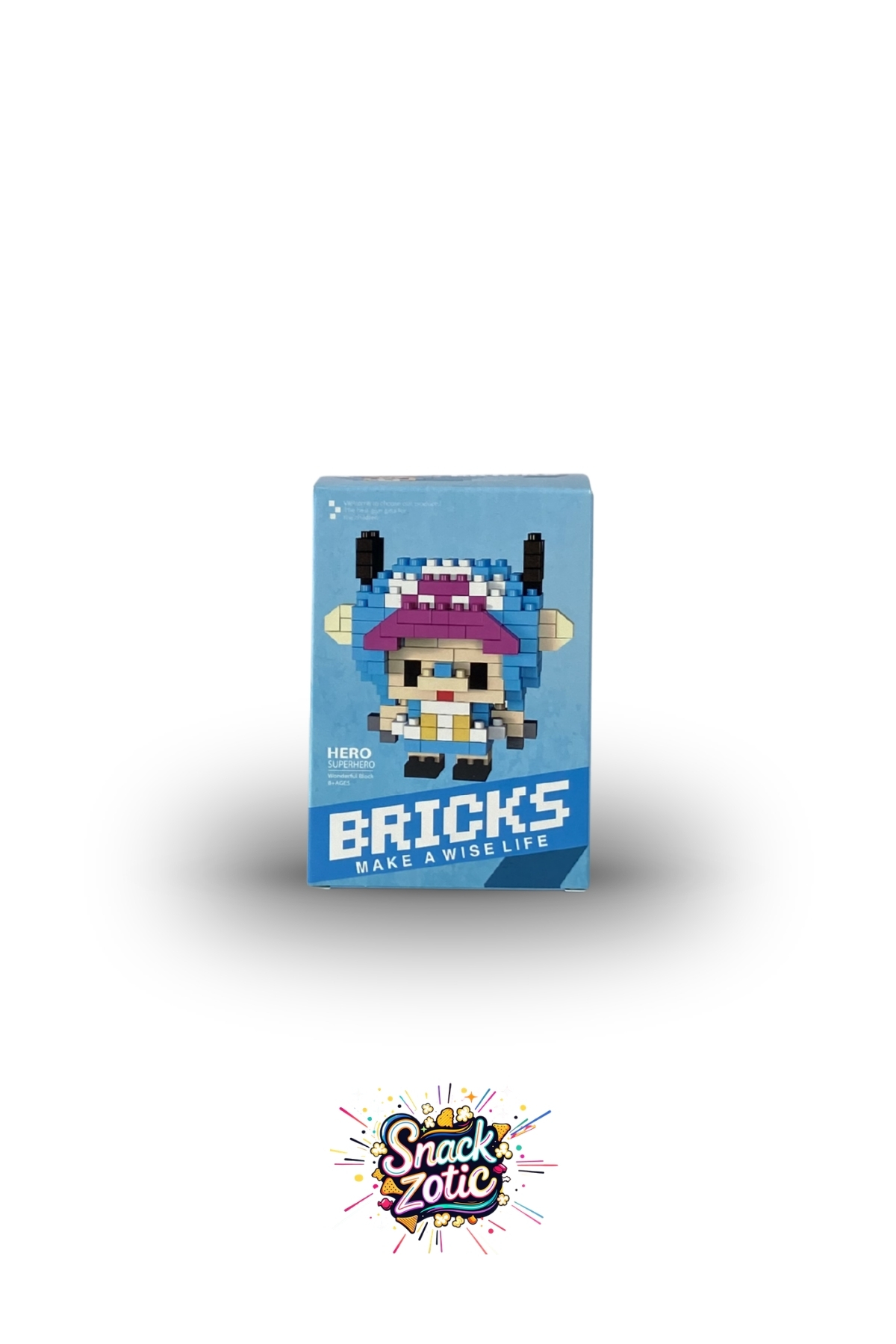 Bricks SNACKZOTIC BIRCKS TONY TONY CHOOPER 3D MİKRO BLOK LEGO