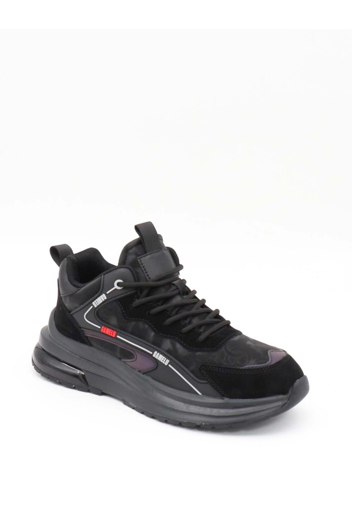 کفش کتانی مردانه Went Black Fashion Sole — مشکی TXD047007E3832 — تصویر 3 از 7