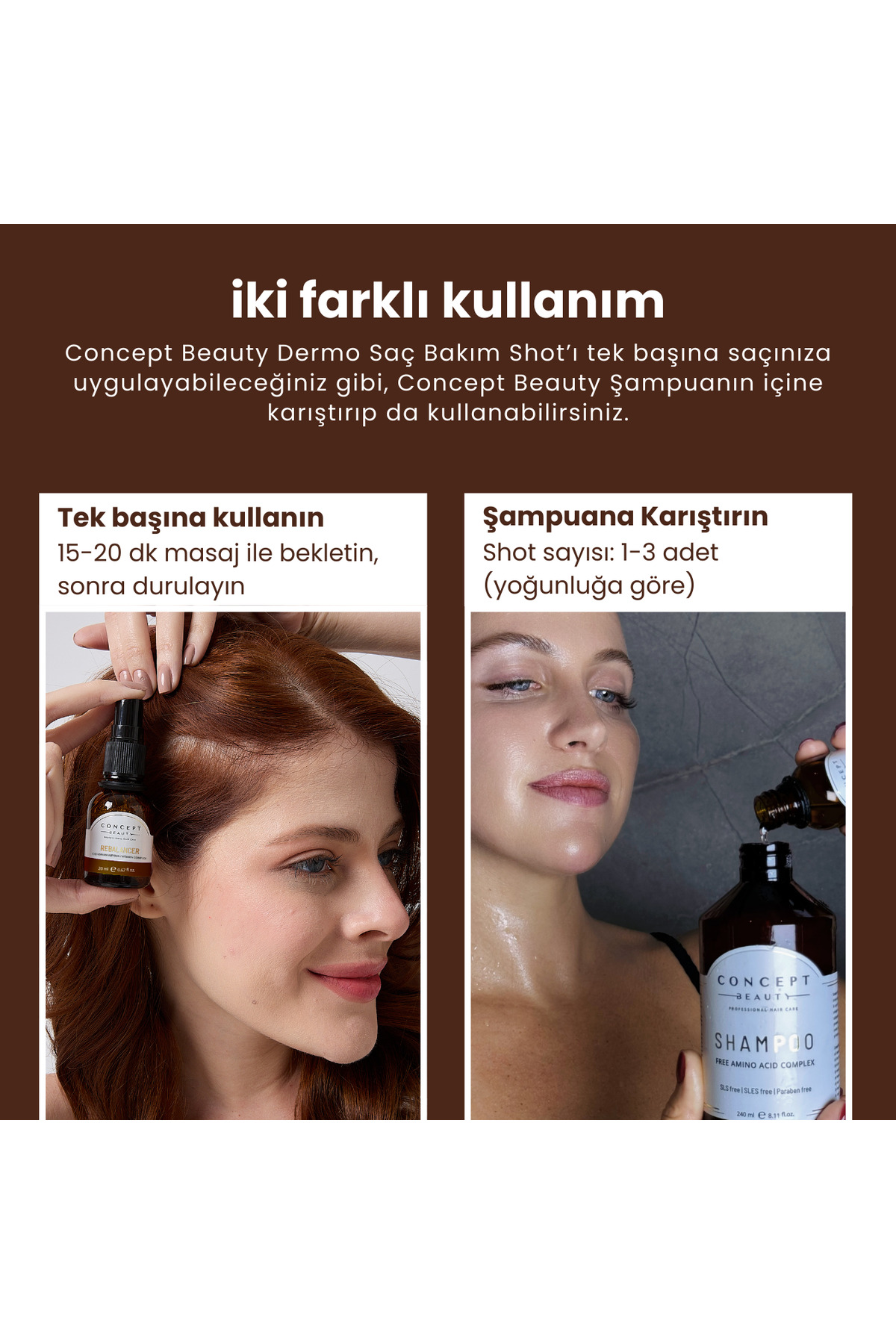 Bukle Belirginleştirici Dermo Shot'ı - Chia Tohumu-keten Tohumu Özlü Saç Serumu (20ML) — CBBBDSB — تصویر 5 از 8