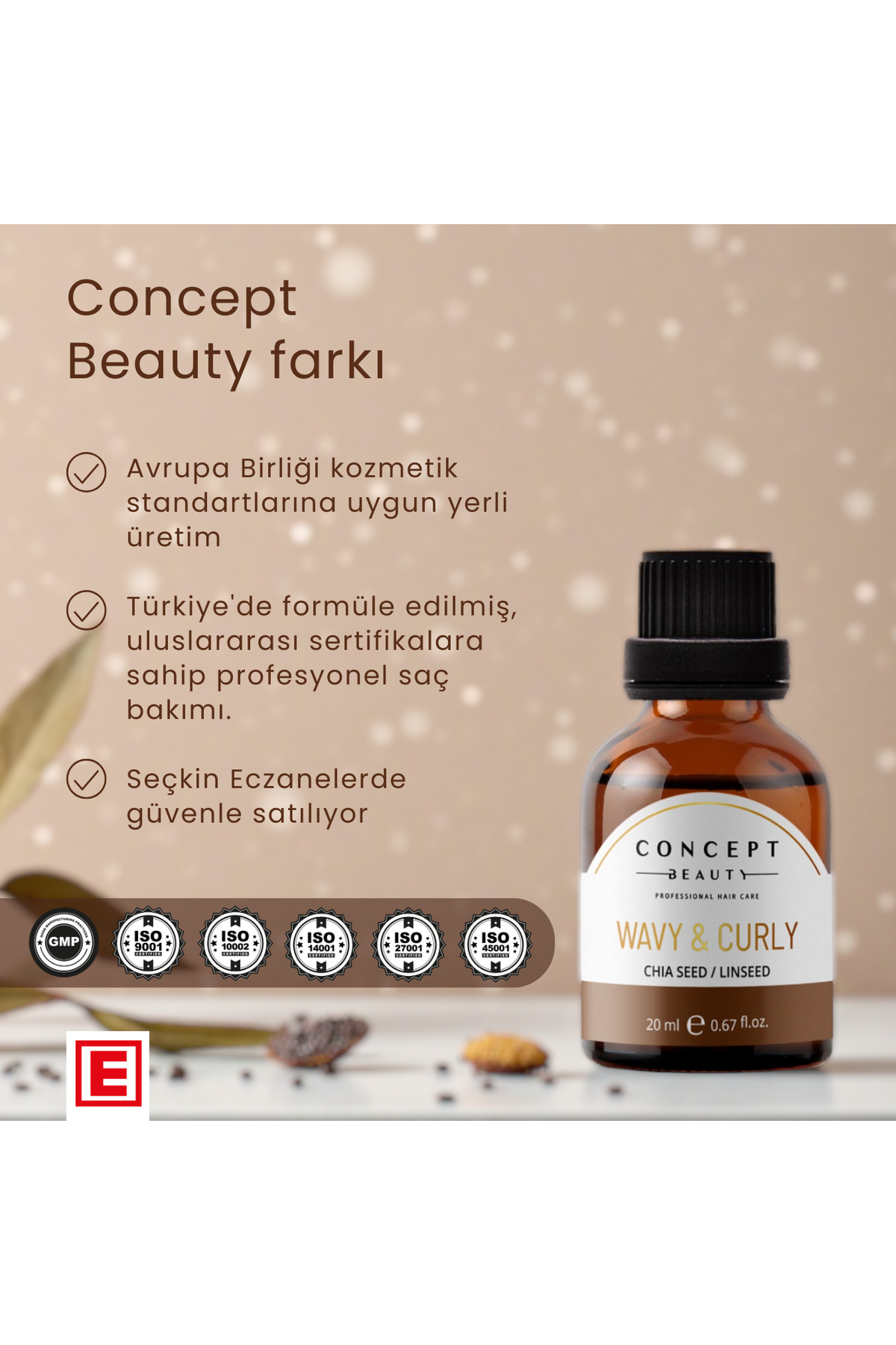 Bukle Belirginleştirici Dermo Shot'ı - Chia Tohumu-keten Tohumu Özlü Saç Serumu (20ML) — CBBBDSB — تصویر 6 از 8