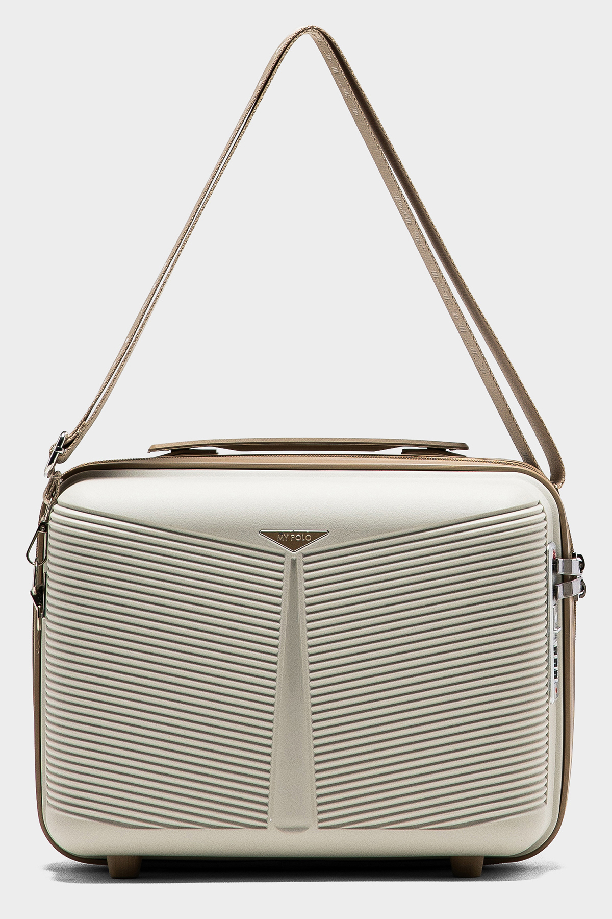 Bilbao Makeup Polypropylene Super flexible unbreakable travel BONE CHAMPAGNE